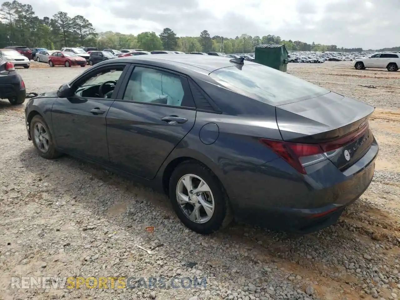 2 Photograph of a damaged car 5NPLL4AG8PH119855 HYUNDAI ELANTRA 2023
