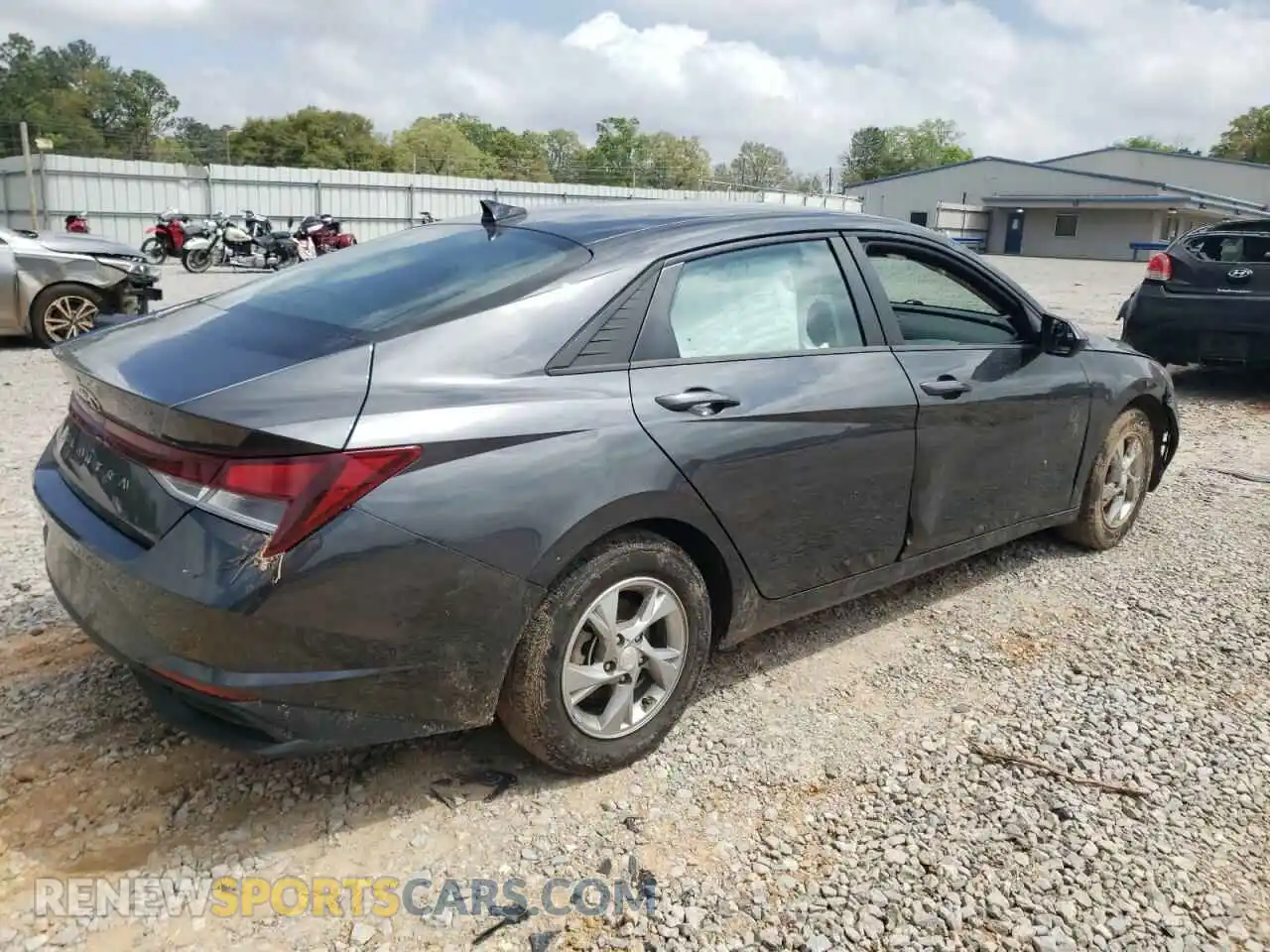 3 Photograph of a damaged car 5NPLL4AG8PH119855 HYUNDAI ELANTRA 2023