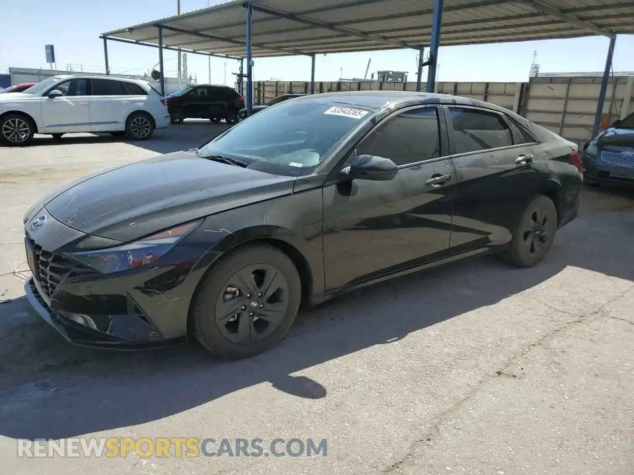 1 Photograph of a damaged car 5NPLM4AG1PH113473 HYUNDAI ELANTRA 2023