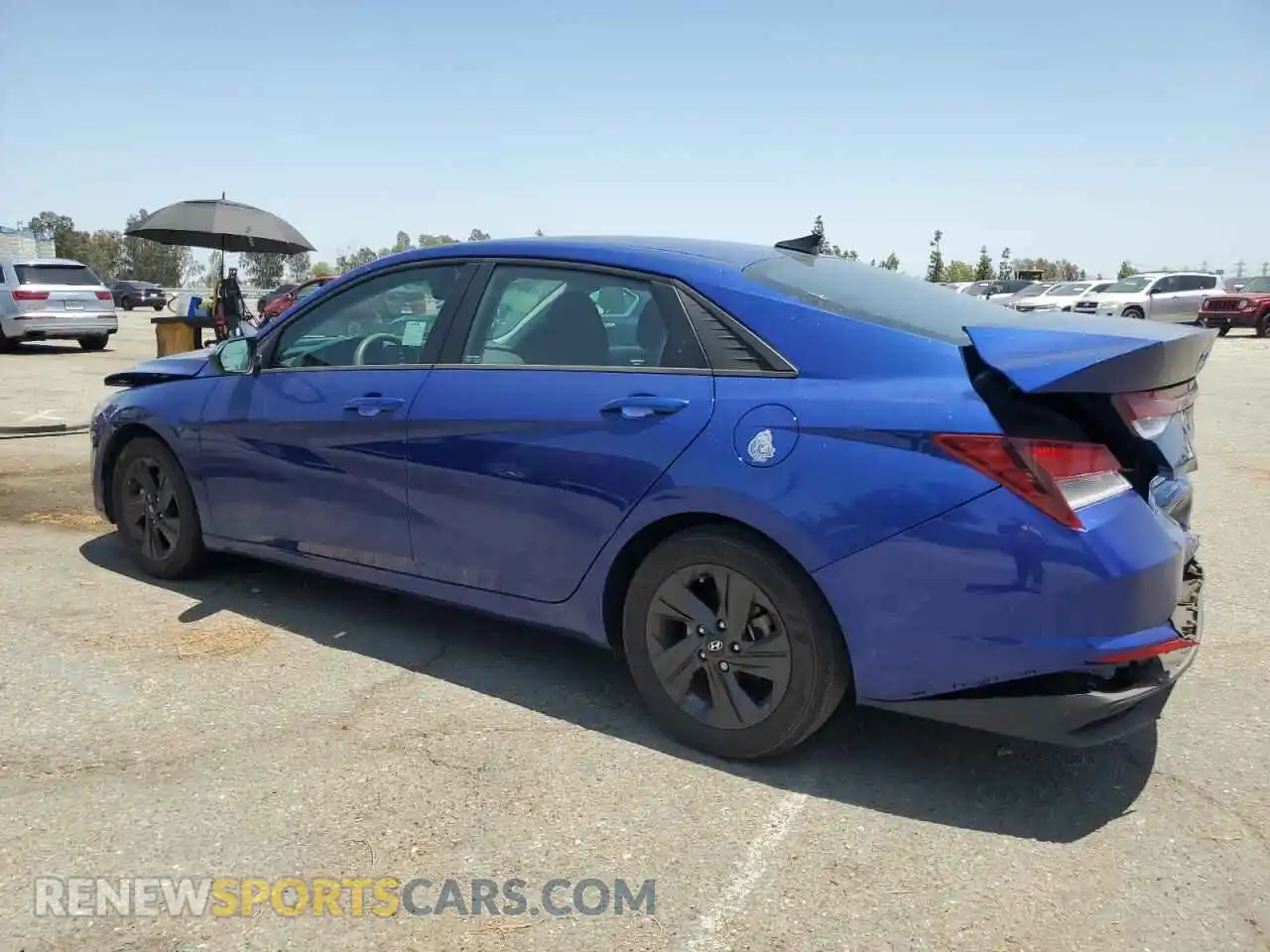 2 Photograph of a damaged car 5NPLM4AG2PH093377 HYUNDAI ELANTRA 2023