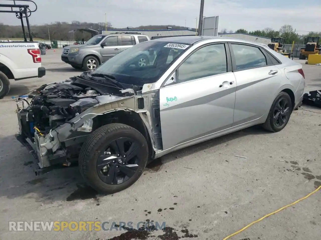 1 Photograph of a damaged car 5NPLM4AG2PH095372 HYUNDAI ELANTRA 2023