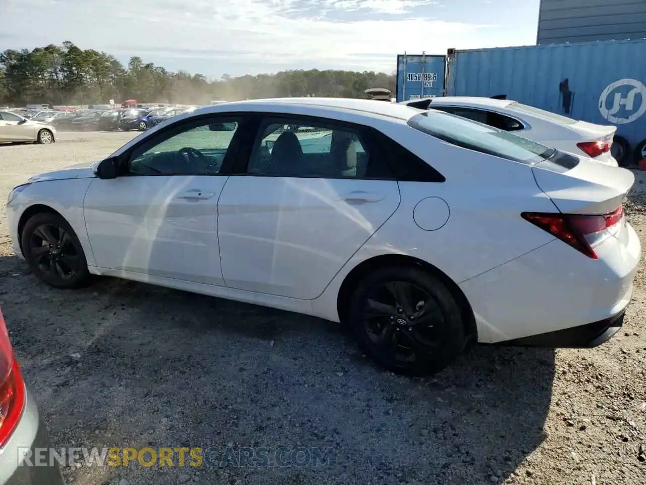 2 fotografías del automóvil dañado 5NPLM4AG2PH101445 HYUNDAI ELANTRA 2023