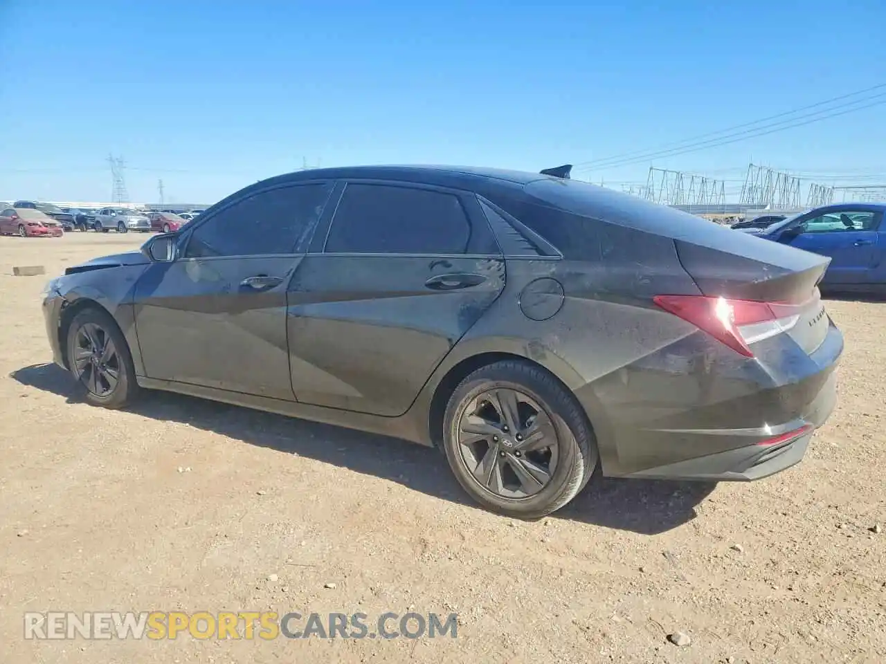 2 Photograph of a damaged car 5NPLM4AG3PH103592 HYUNDAI ELANTRA 2023