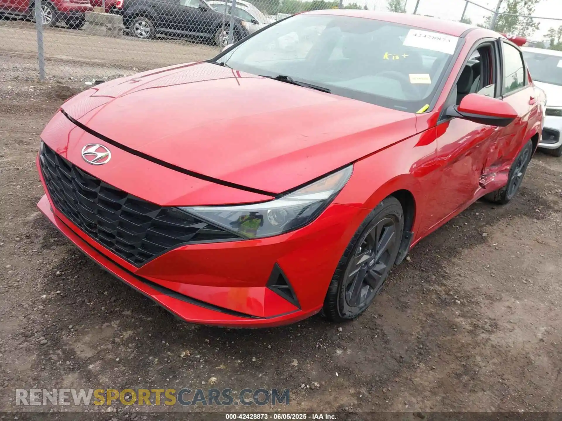 2 Photograph of a damaged car 5NPLM4AG5PH089906 HYUNDAI ELANTRA 2023