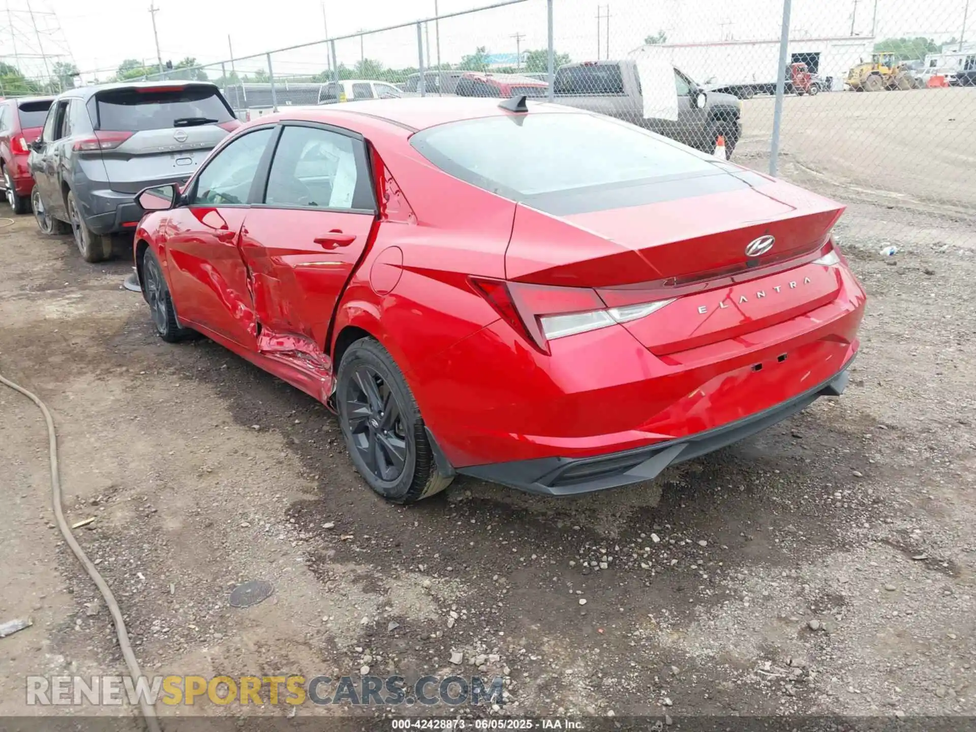 3 Photograph of a damaged car 5NPLM4AG5PH089906 HYUNDAI ELANTRA 2023