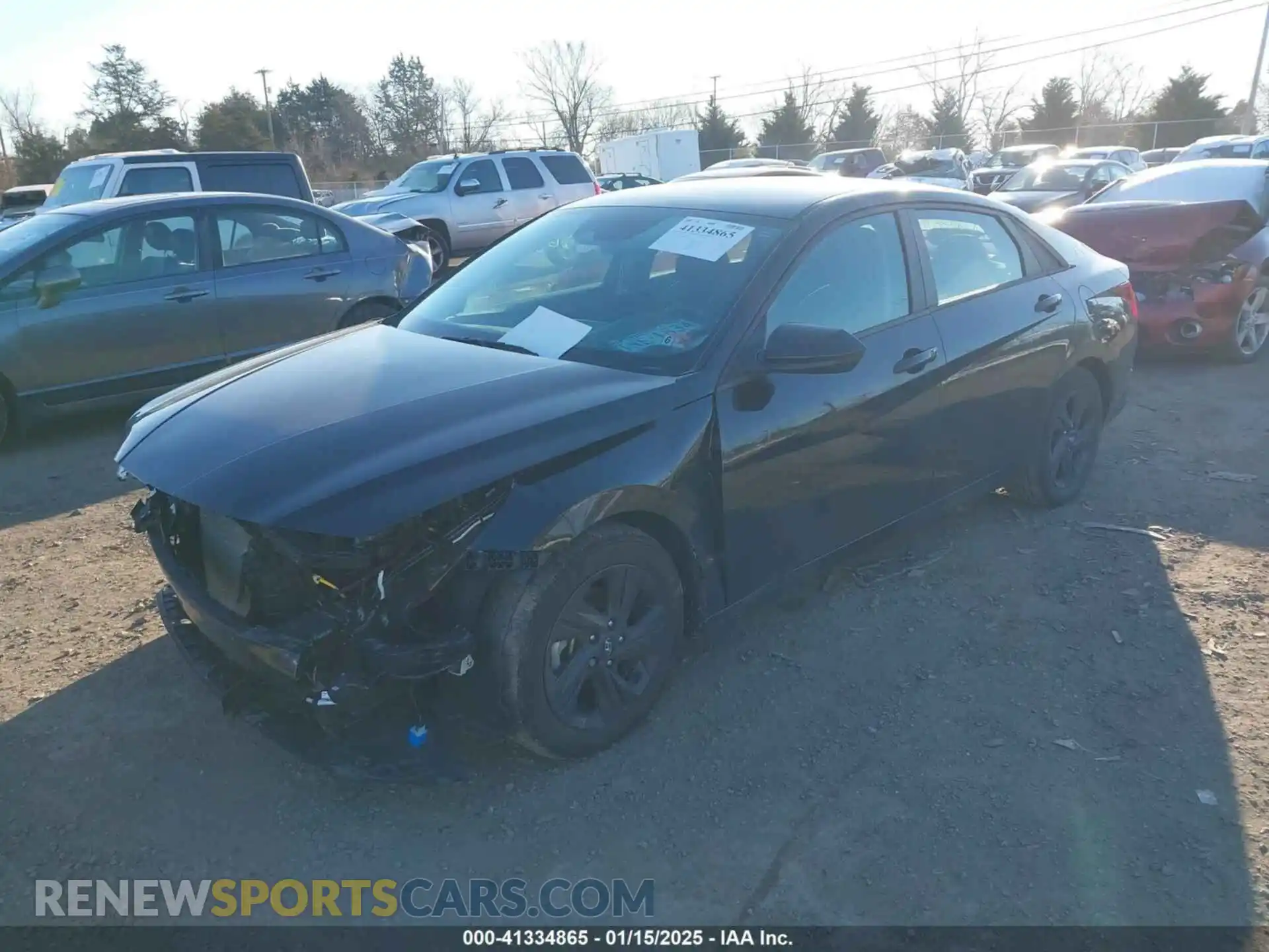 2 Photograph of a damaged car 5NPLM4AG7PH089485 HYUNDAI ELANTRA 2023