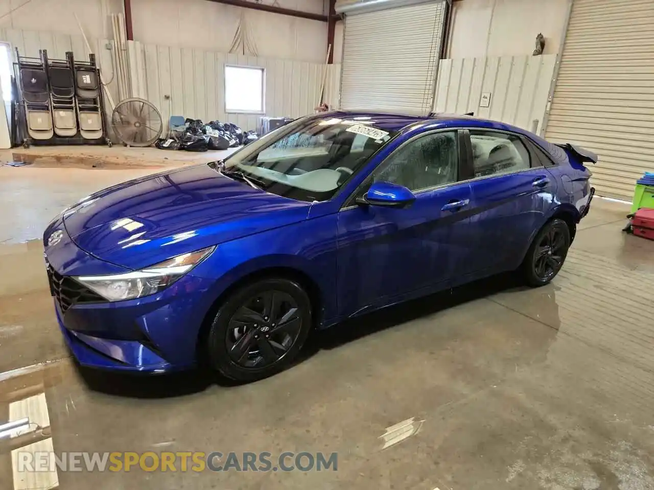 1 Photograph of a damaged car 5NPLM4AG7PH102526 HYUNDAI ELANTRA 2023