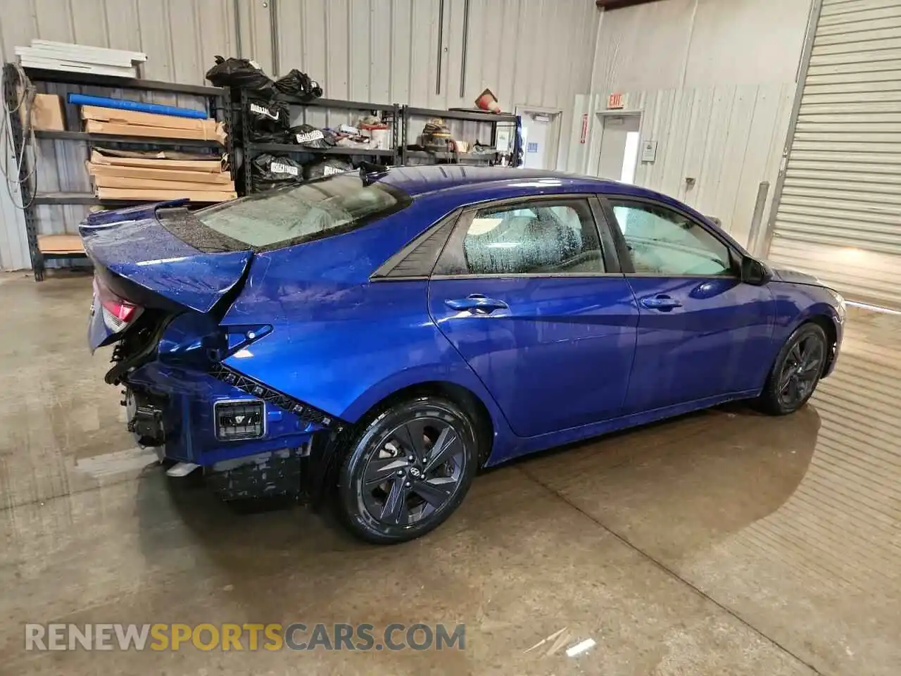 3 Photograph of a damaged car 5NPLM4AG7PH102526 HYUNDAI ELANTRA 2023
