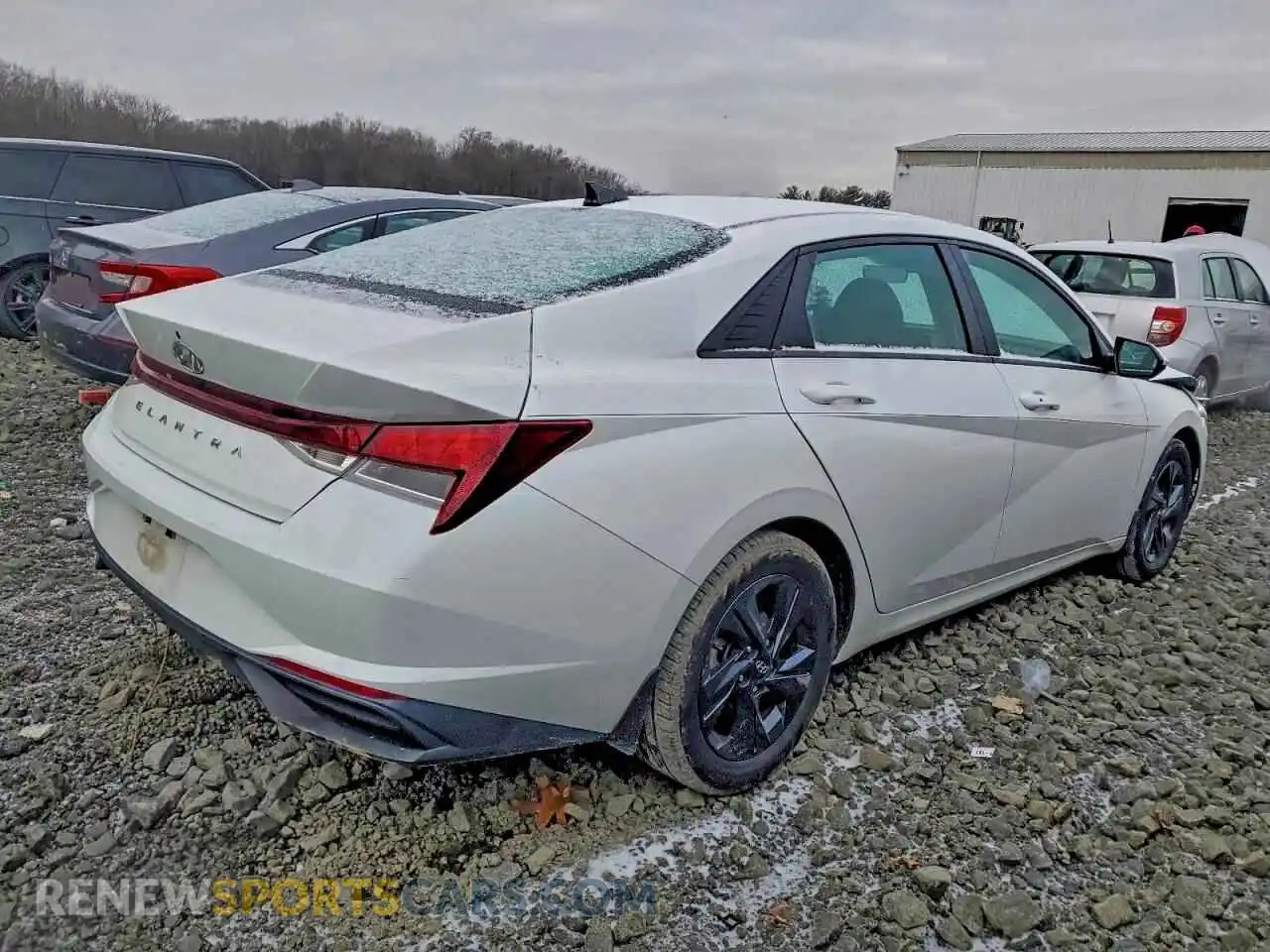 3 fotografías del automóvil dañado 5NPLM4AG8PH094453 HYUNDAI ELANTRA 2023
