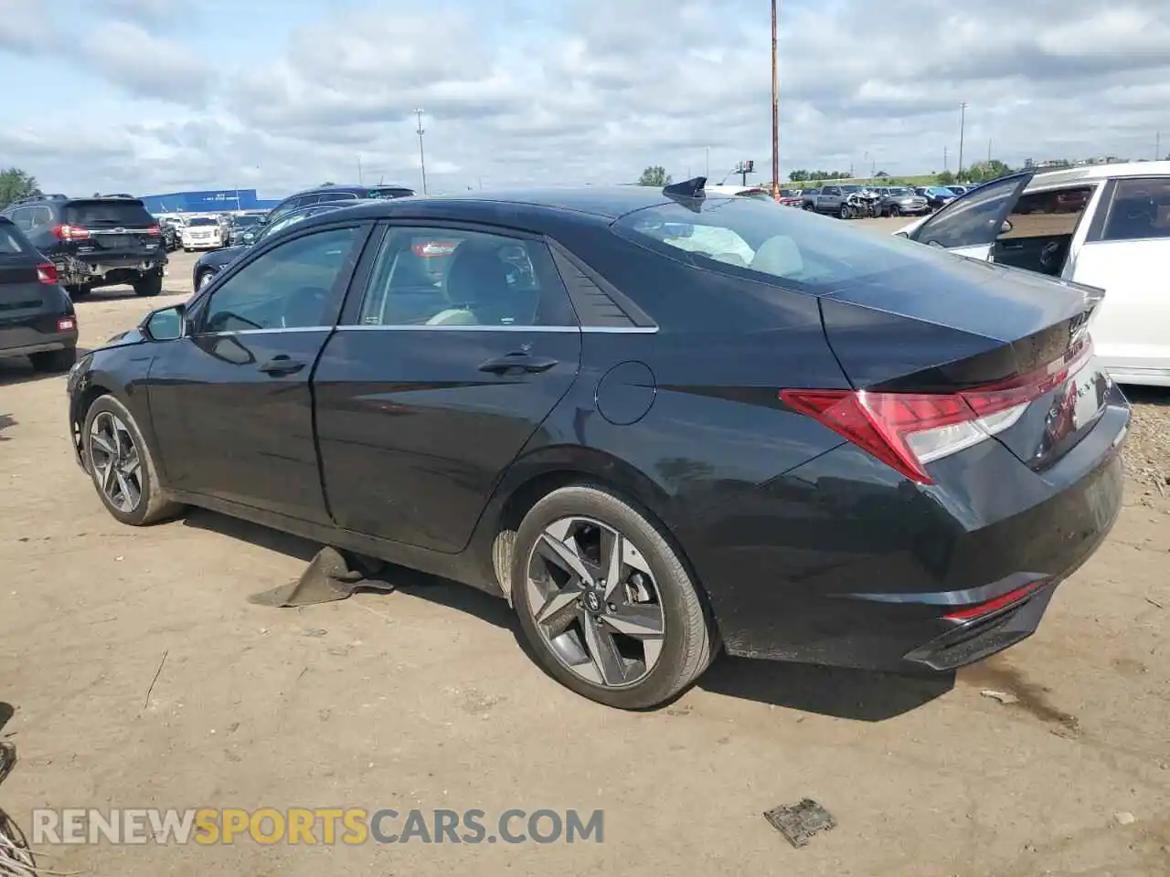 2 Photograph of a damaged car 5NPLP4AG6PH106039 HYUNDAI ELANTRA 2023