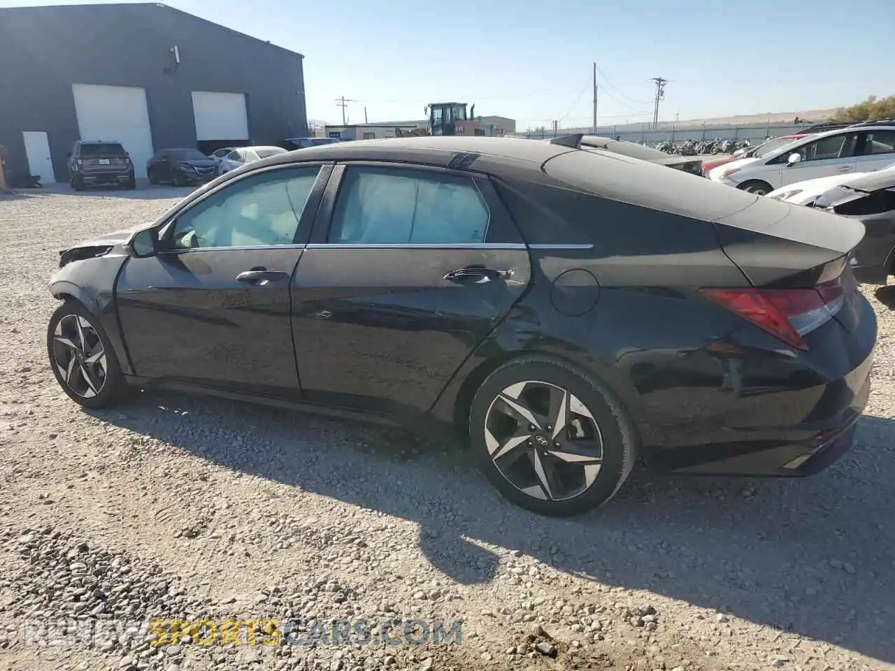 2 Photograph of a damaged car 5NPLP4AG7PH116191 HYUNDAI ELANTRA 2023