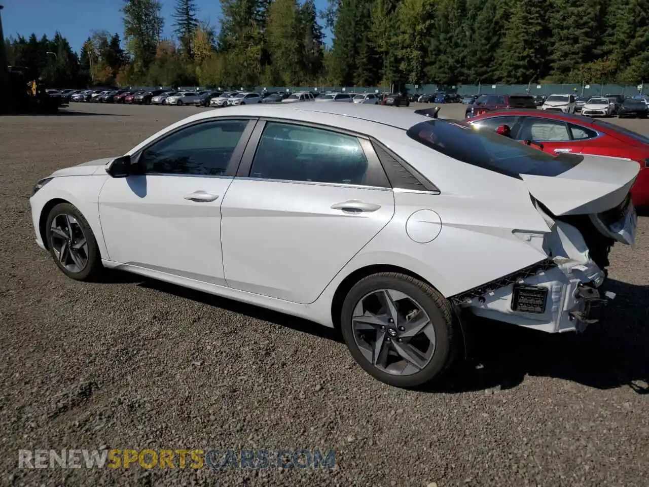 2 fotografías del automóvil dañado 5NPLP4AG8PH093617 HYUNDAI ELANTRA 2023