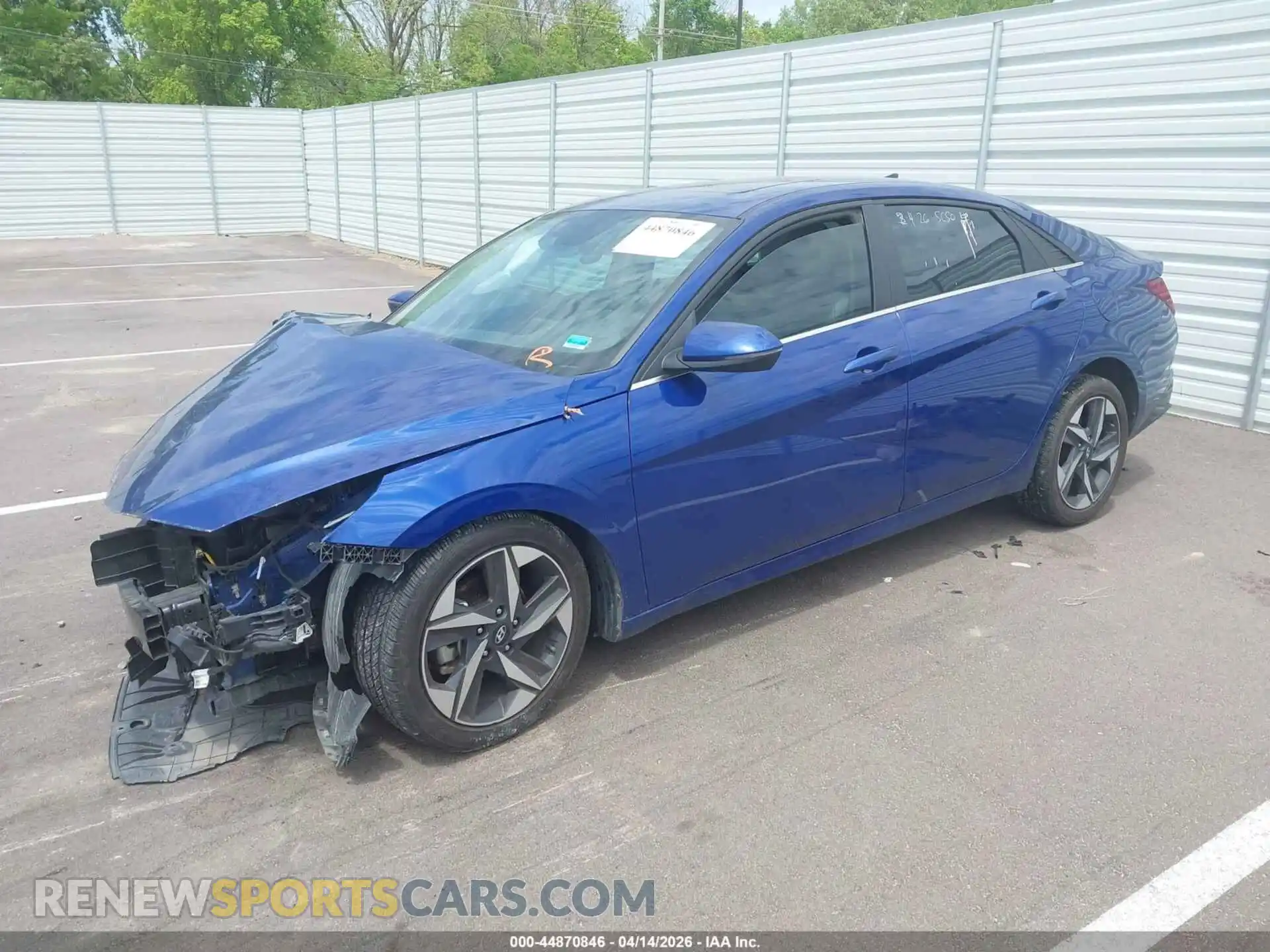 2 Photograph of a damaged car 5NPLP4AG9PH108464 HYUNDAI ELANTRA 2023