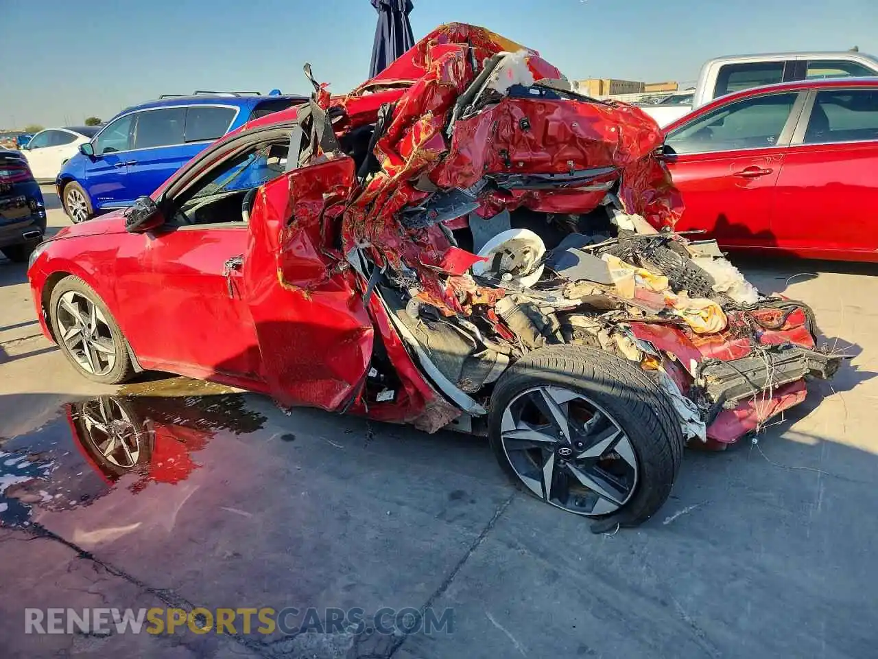 2 Фотография поврежденного автомобиля 5NPLS4AG0PH103247 HYUNDAI ELANTRA 2023
