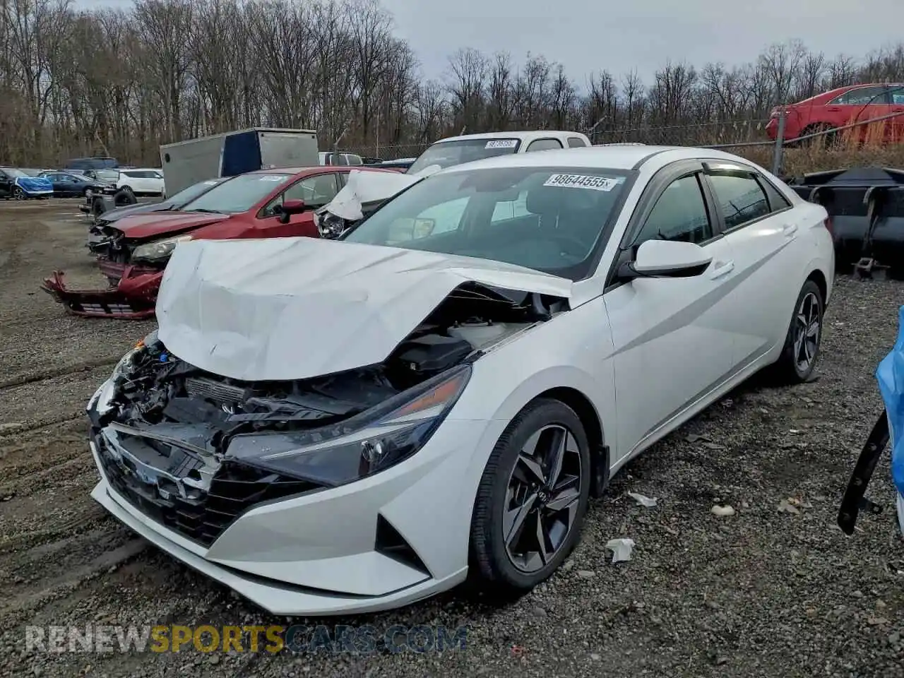 1 Photograph of a damaged car 5NPLS4AG0PH113115 HYUNDAI ELANTRA 2023