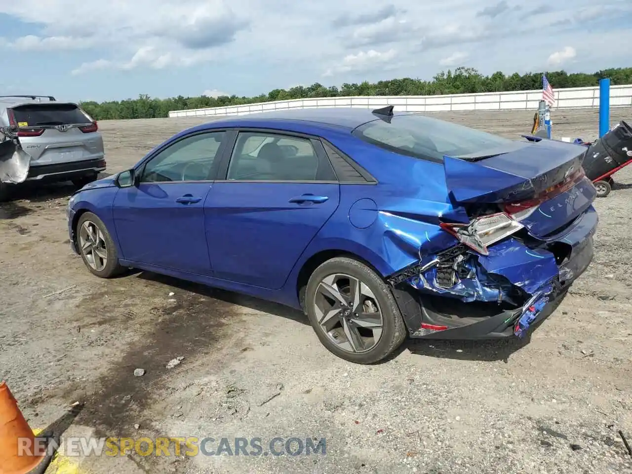 2 Photograph of a damaged car 5NPLS4AG2PH102391 HYUNDAI ELANTRA 2023