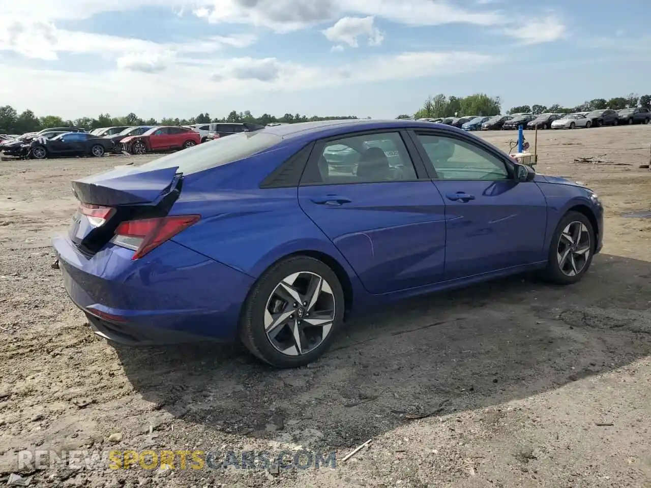 3 Photograph of a damaged car 5NPLS4AG2PH102391 HYUNDAI ELANTRA 2023