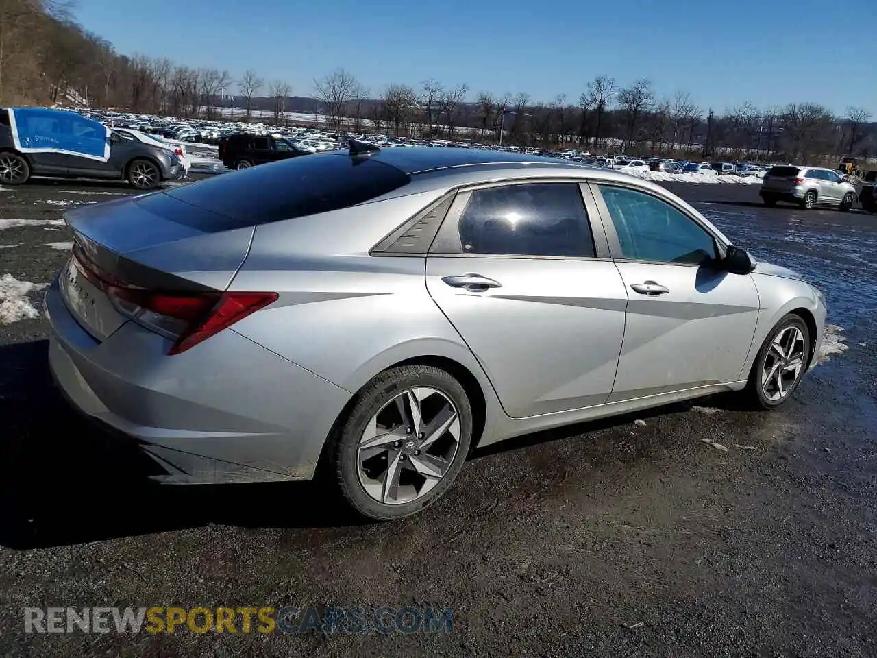 3 fotografías del automóvil dañado 5NPLS4AG3PH097461 HYUNDAI ELANTRA 2023