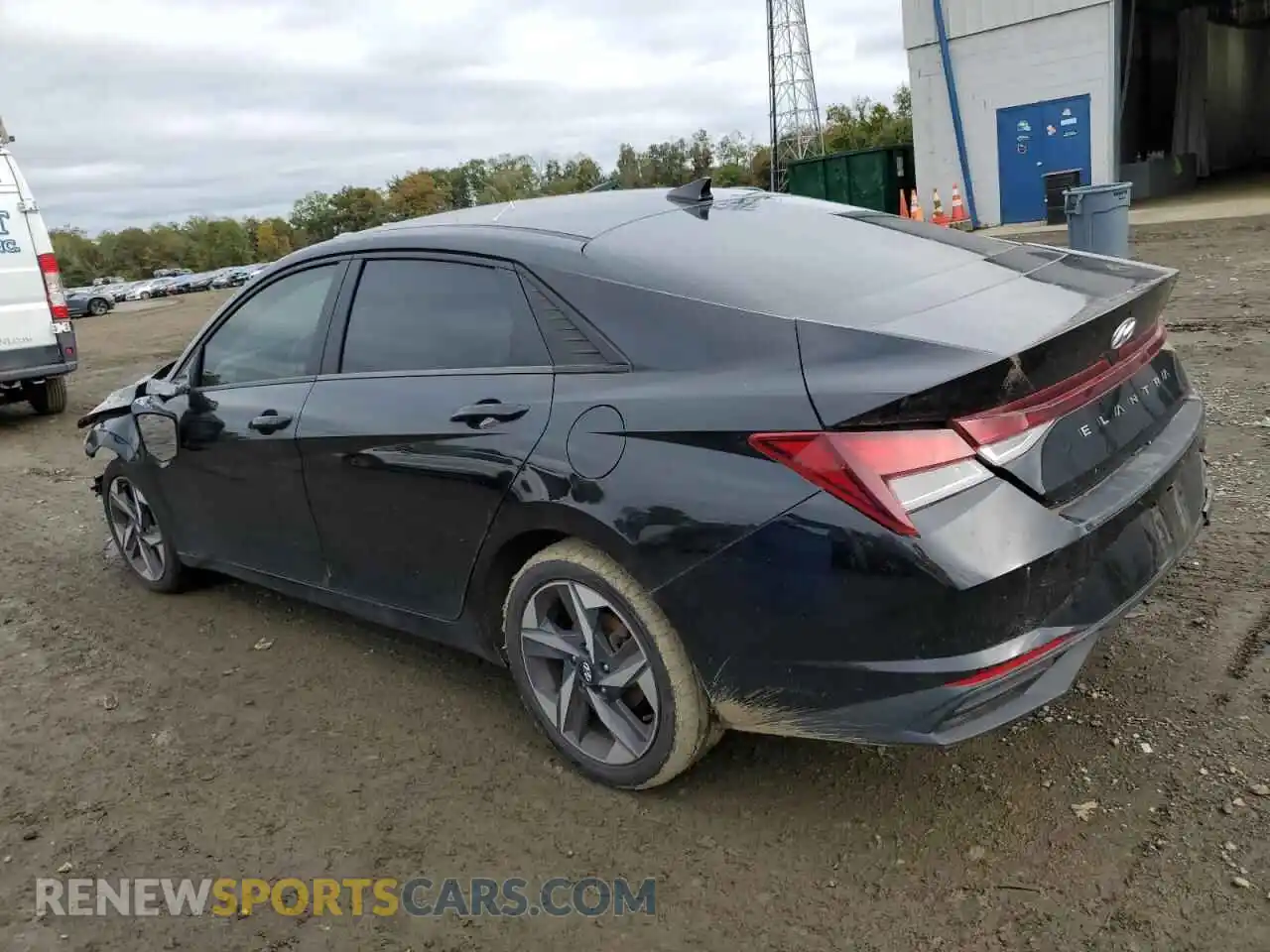 2 Photograph of a damaged car 5NPLS4AG3PH097489 HYUNDAI ELANTRA 2023