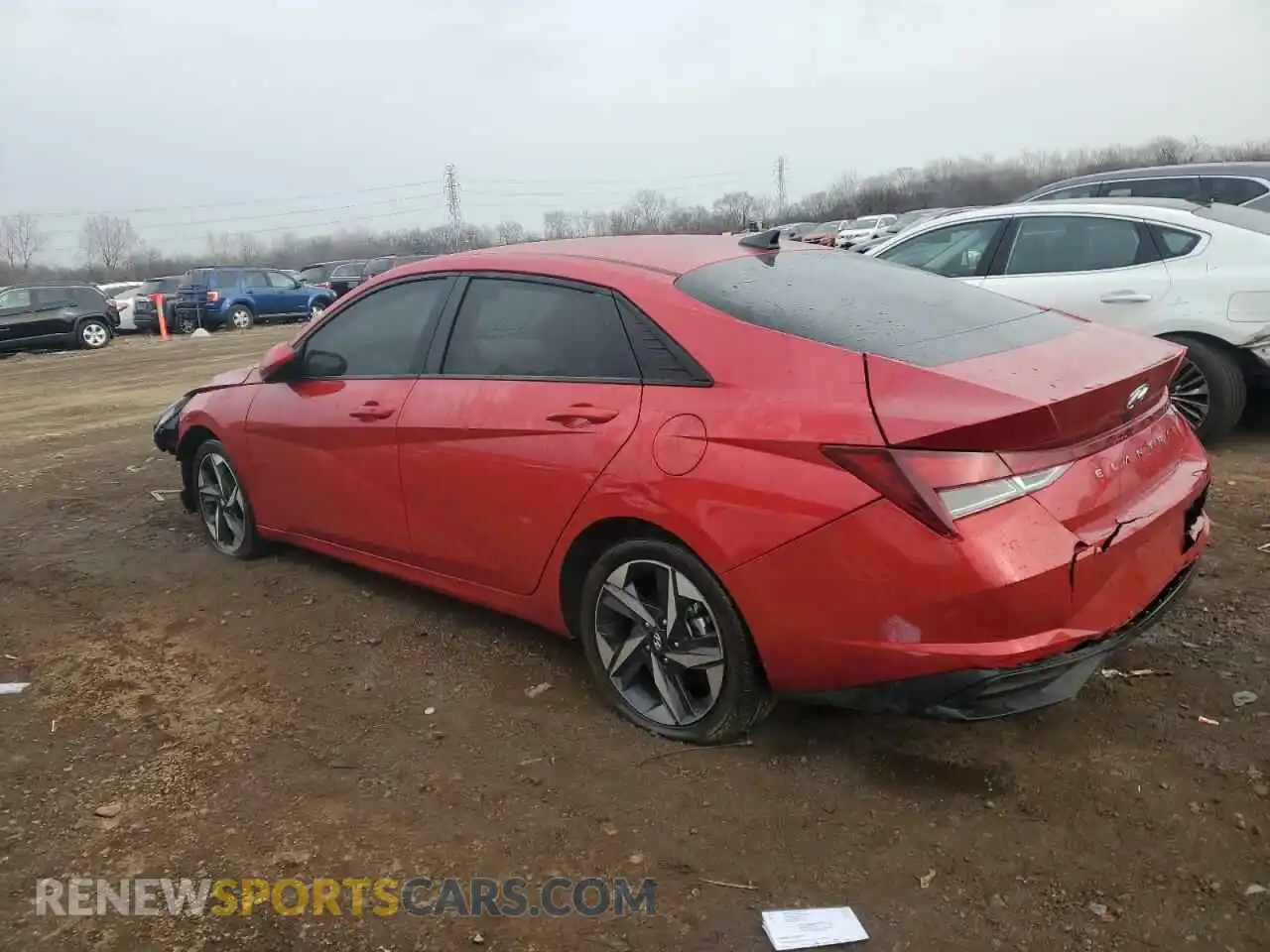 2 Photograph of a damaged car 5NPLS4AG5PH116575 HYUNDAI ELANTRA 2023