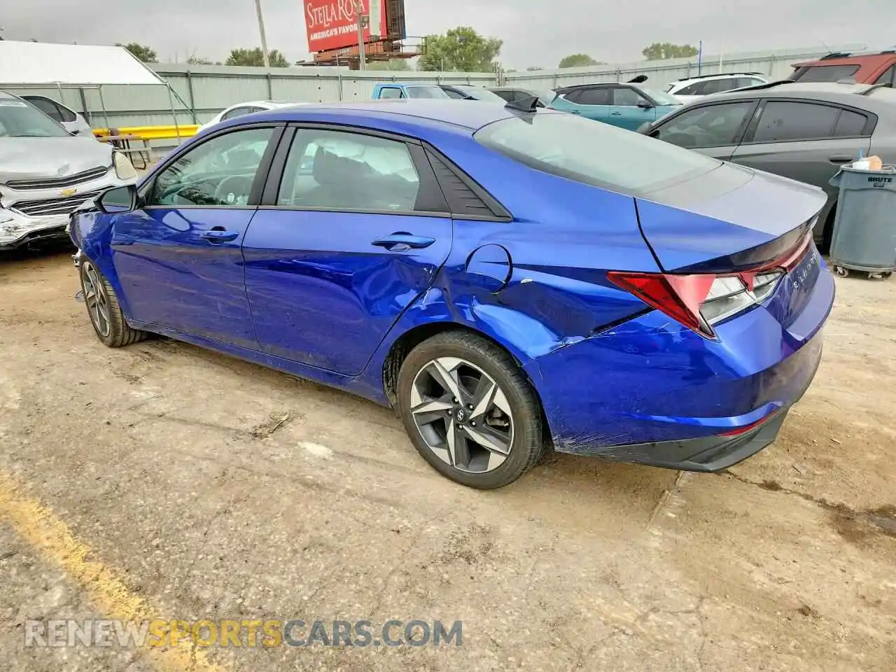 2 Photograph of a damaged car 5NPLS4AG7PH086561 HYUNDAI ELANTRA 2023