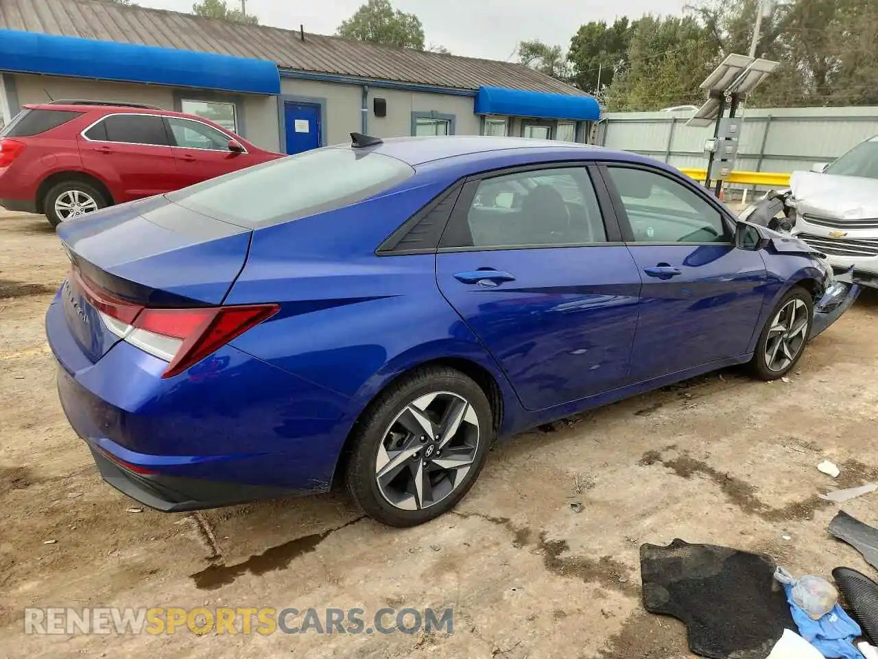 3 Photograph of a damaged car 5NPLS4AG7PH086561 HYUNDAI ELANTRA 2023