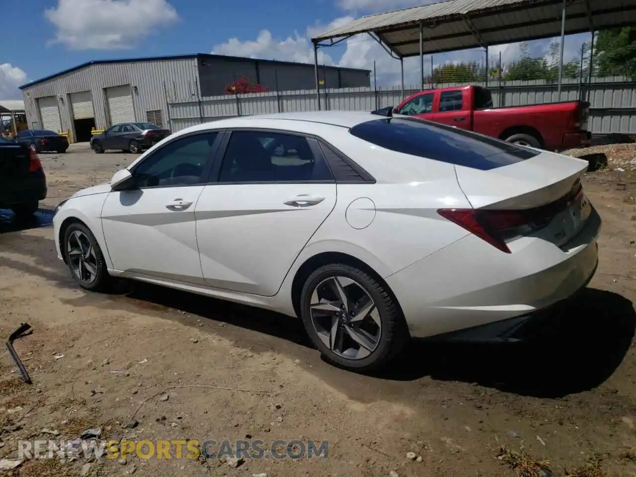 2 Photograph of a damaged car 5NPLS4AG7PH107666 HYUNDAI ELANTRA 2023