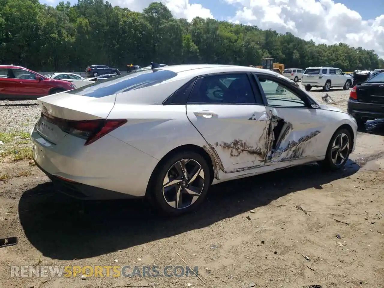 3 Photograph of a damaged car 5NPLS4AG7PH107666 HYUNDAI ELANTRA 2023
