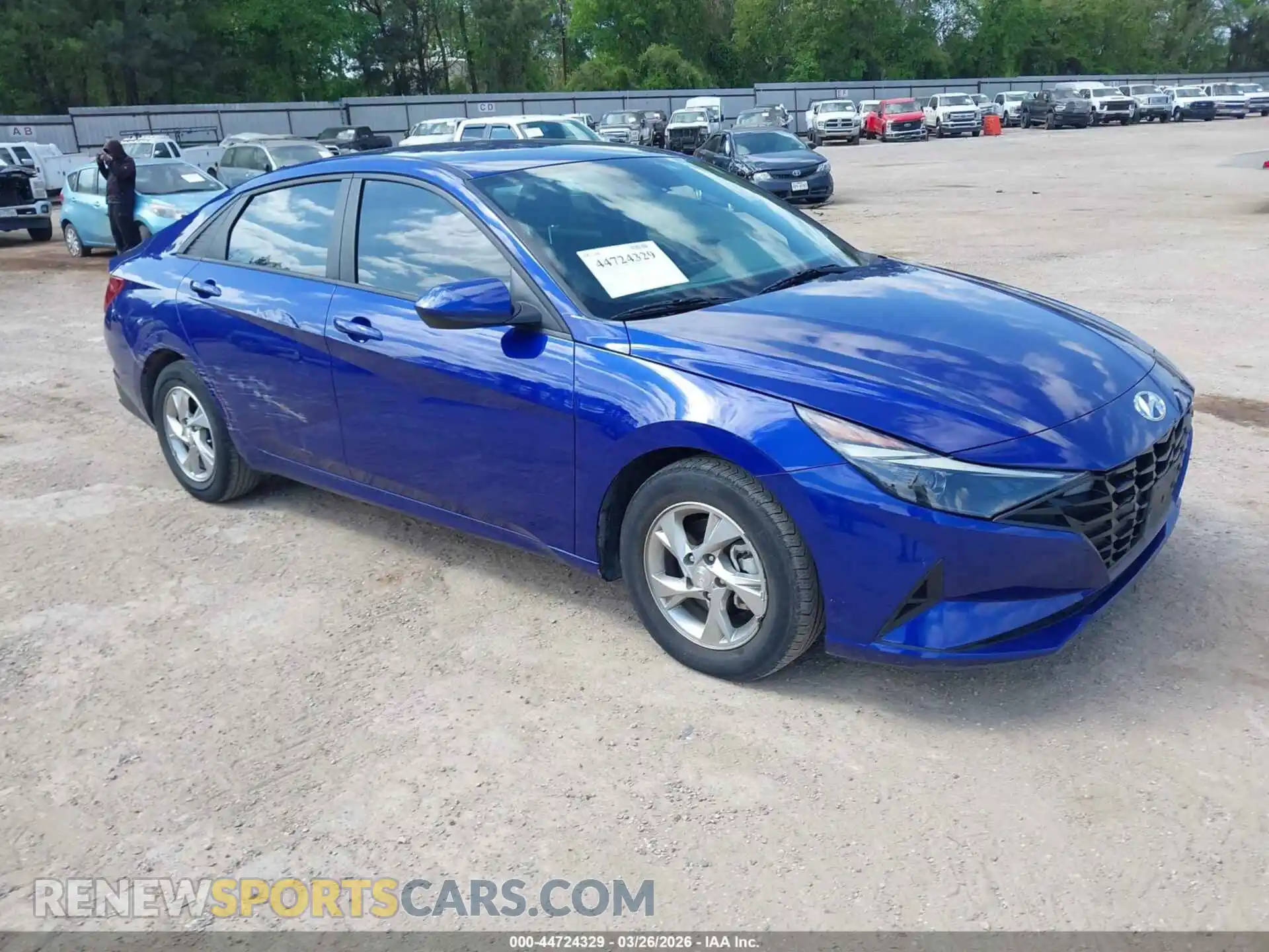 1 Photograph of a damaged car KMHLL4AG4PU582657 HYUNDAI ELANTRA 2023