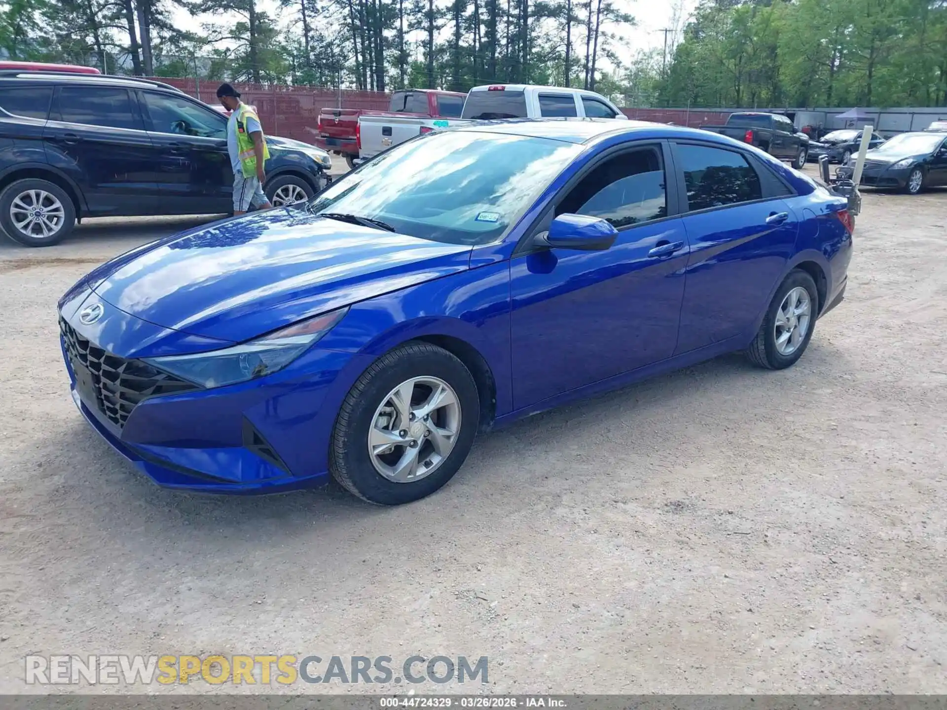 2 Photograph of a damaged car KMHLL4AG4PU582657 HYUNDAI ELANTRA 2023