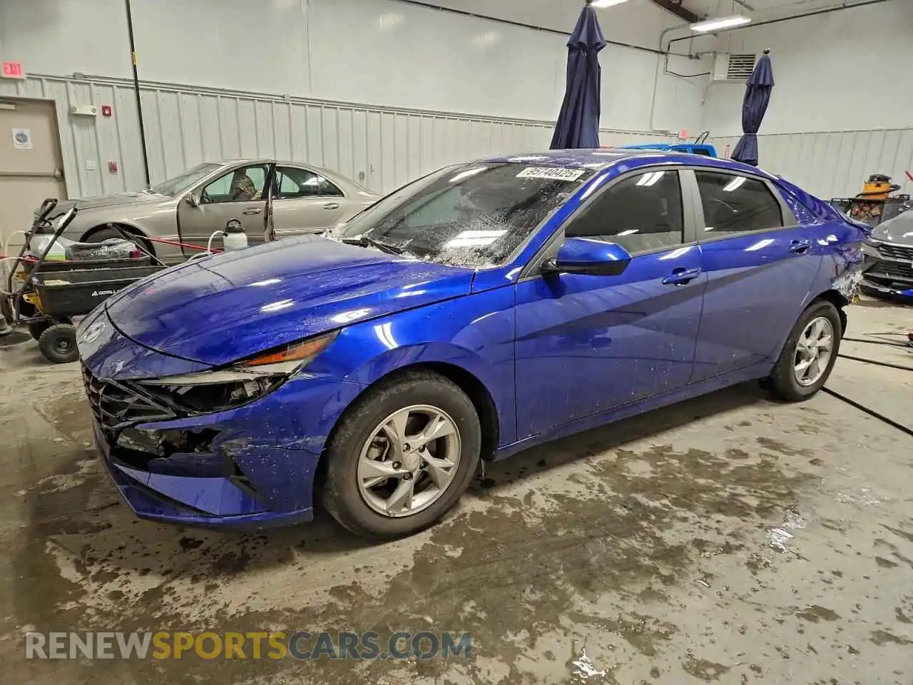 1 Photograph of a damaged car KMHLL4AG6PU585530 HYUNDAI ELANTRA 2023