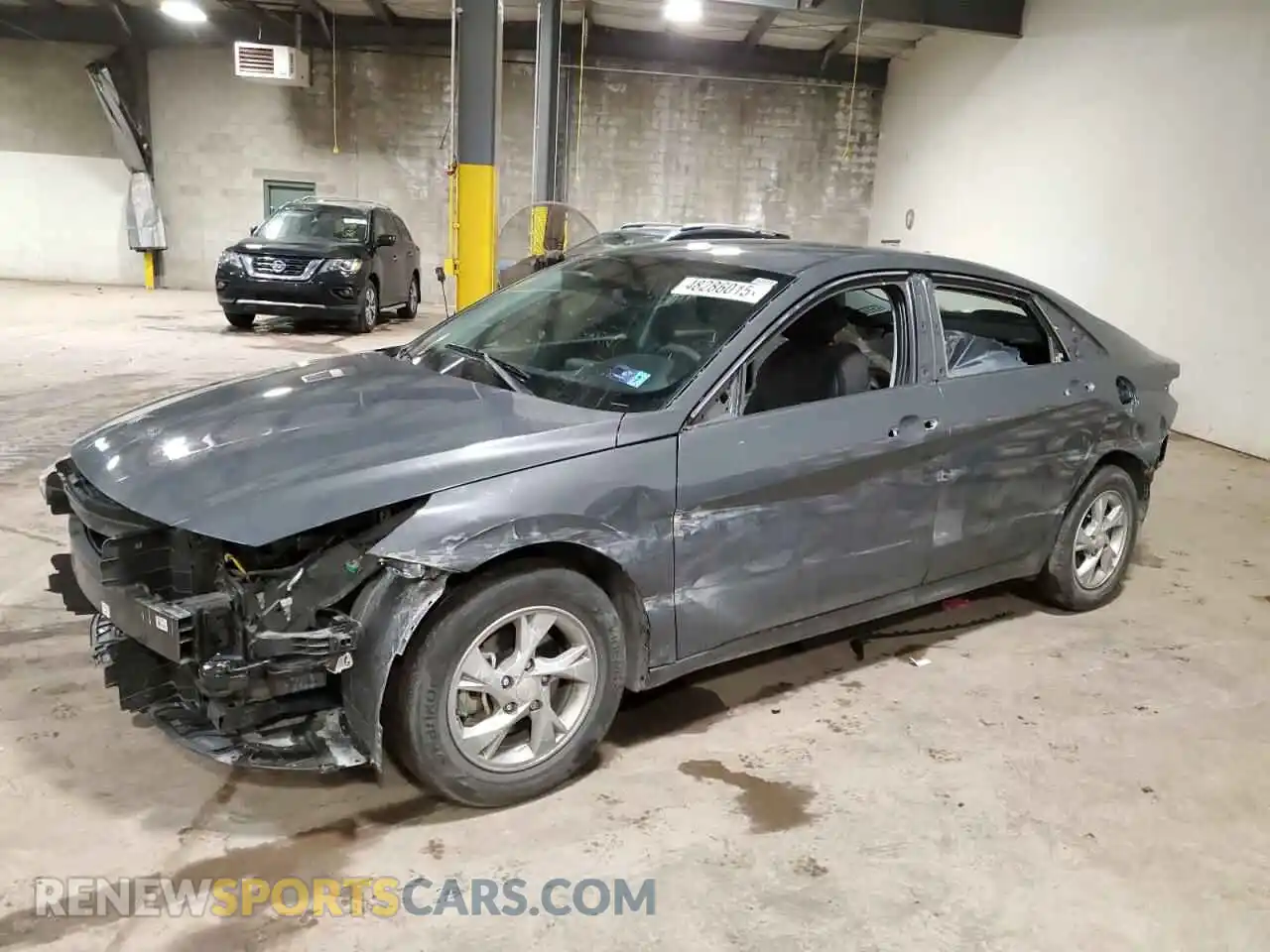 1 Photograph of a damaged car KMHLL4AG7PU582068 HYUNDAI ELANTRA 2023