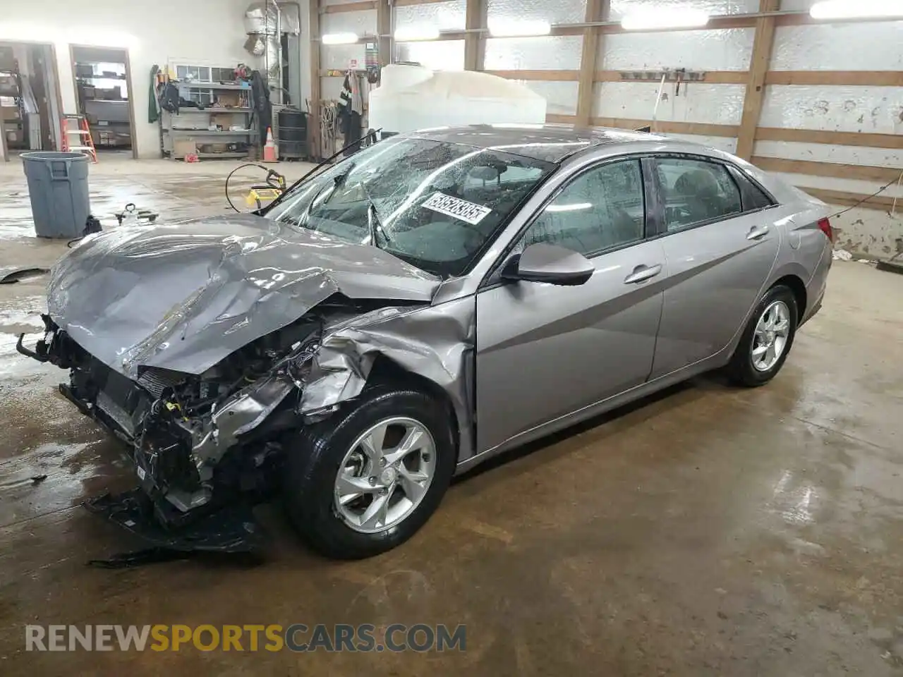 1 Фотография поврежденного автомобиля KMHLL4AG9PU581858 HYUNDAI ELANTRA 2023