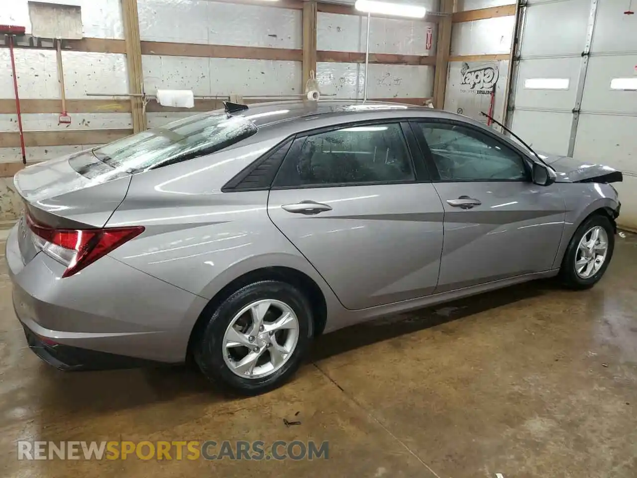 3 Фотография поврежденного автомобиля KMHLL4AG9PU581858 HYUNDAI ELANTRA 2023