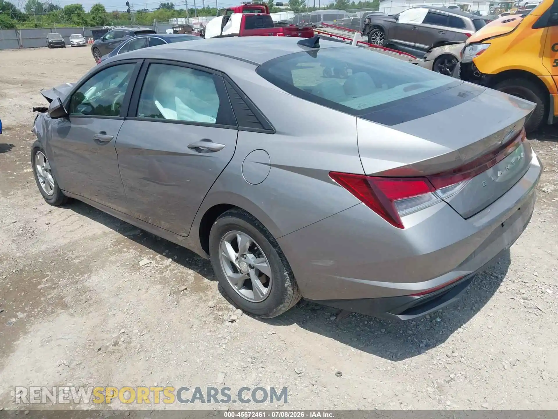 3 Photograph of a damaged car KMHLL4AG9PU581942 HYUNDAI ELANTRA 2023