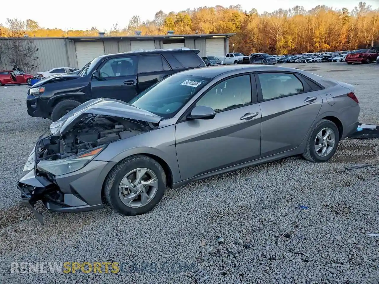 1 Photograph of a damaged car KMHLL4AG9PU583951 HYUNDAI ELANTRA 2023