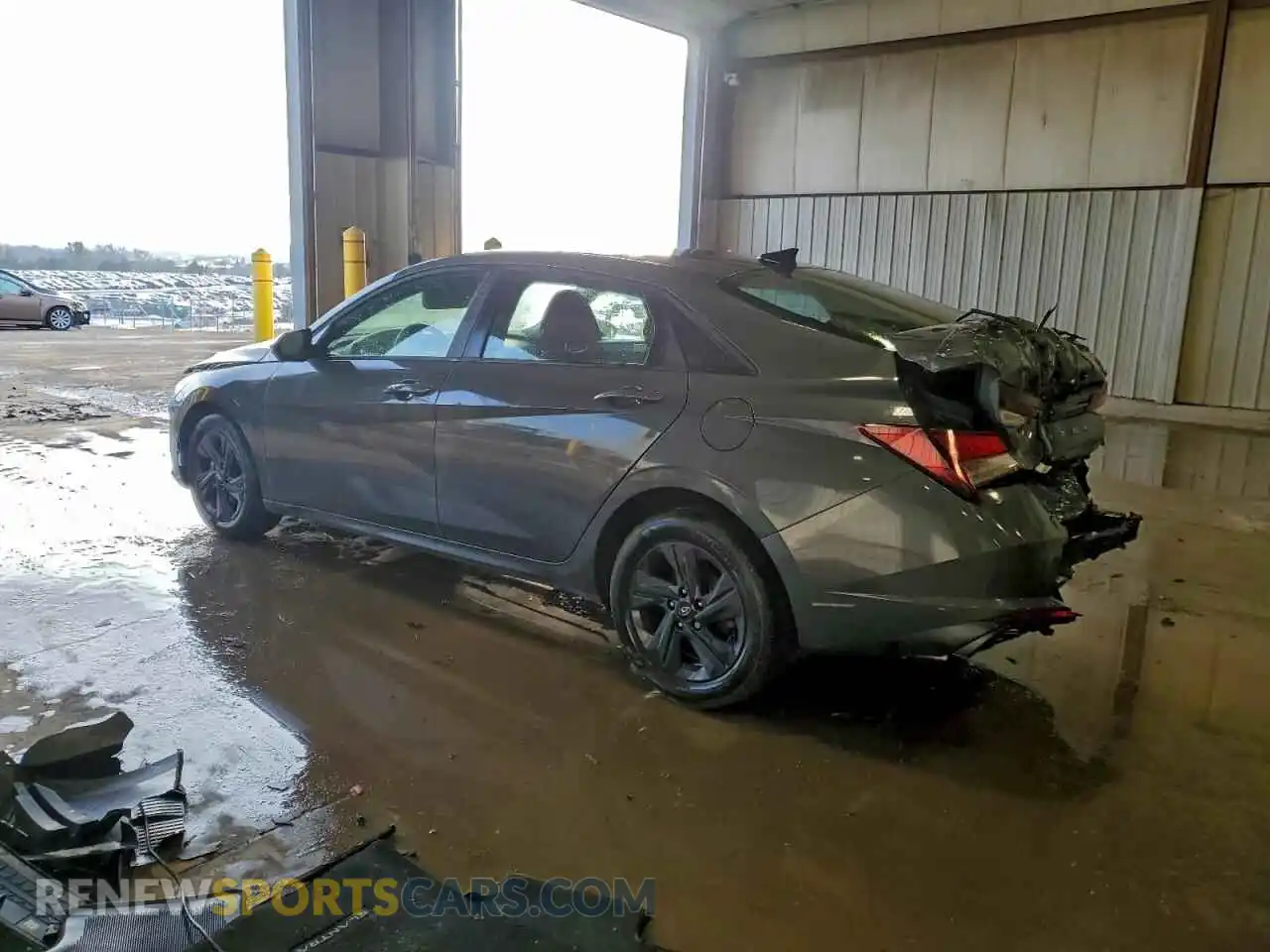 2 fotografías del automóvil dañado KMHLM4AG0PU588548 HYUNDAI ELANTRA 2023