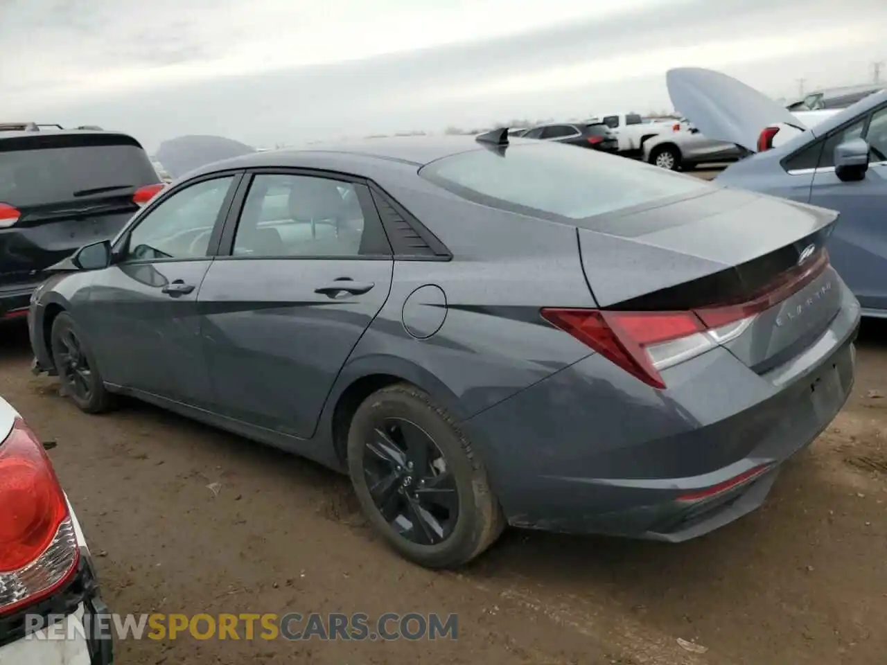 2 Photograph of a damaged car KMHLM4AG2PU581603 HYUNDAI ELANTRA 2023