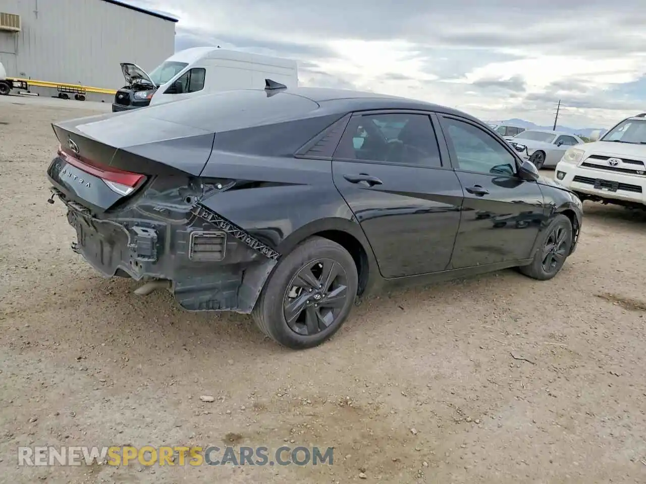 3 Photograph of a damaged car KMHLM4AG3PU586910 HYUNDAI ELANTRA 2023