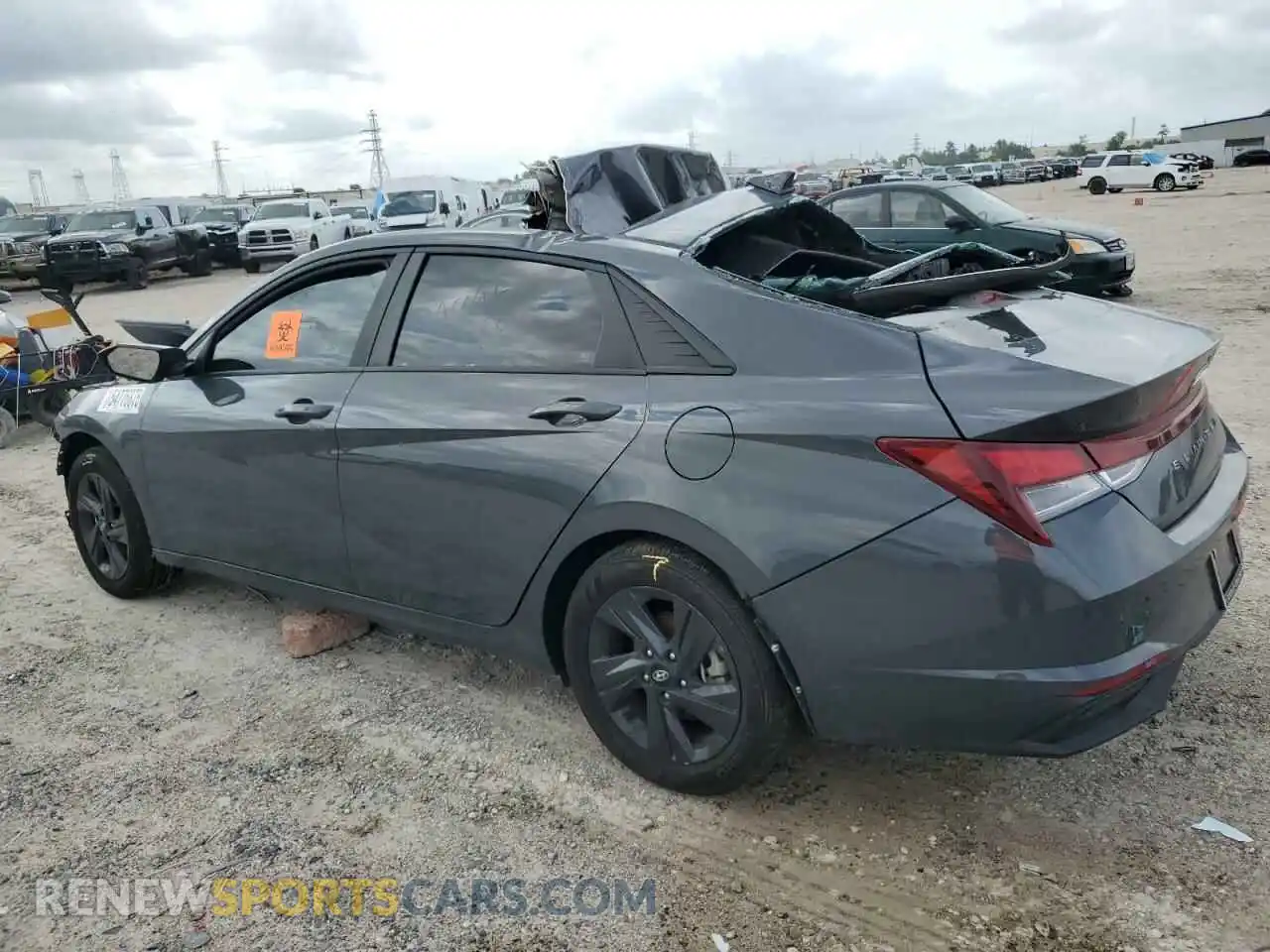 2 Фотография поврежденного автомобиля KMHLM4AG7PU596825 HYUNDAI ELANTRA 2023