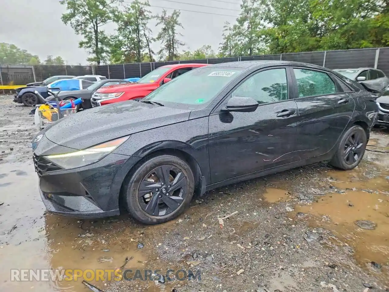 1 Photograph of a damaged car KMHLM4AGXPU583003 HYUNDAI ELANTRA 2023