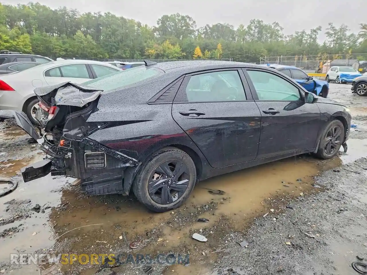 3 Photograph of a damaged car KMHLM4AGXPU583003 HYUNDAI ELANTRA 2023