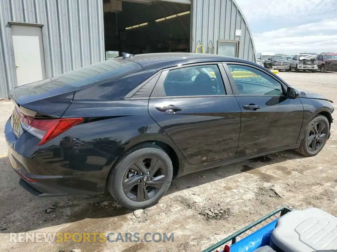 3 fotografías del automóvil dañado KMHLM4AJ0PU041534 HYUNDAI ELANTRA 2023