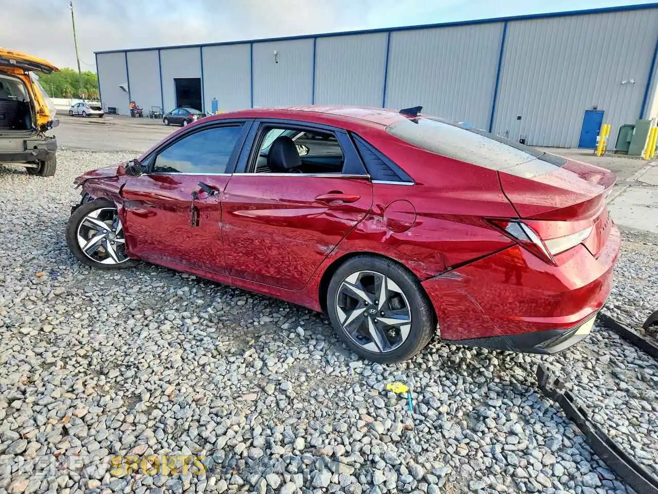 2 Photograph of a damaged car KMHLP4AG3PU584016 HYUNDAI ELANTRA 2023