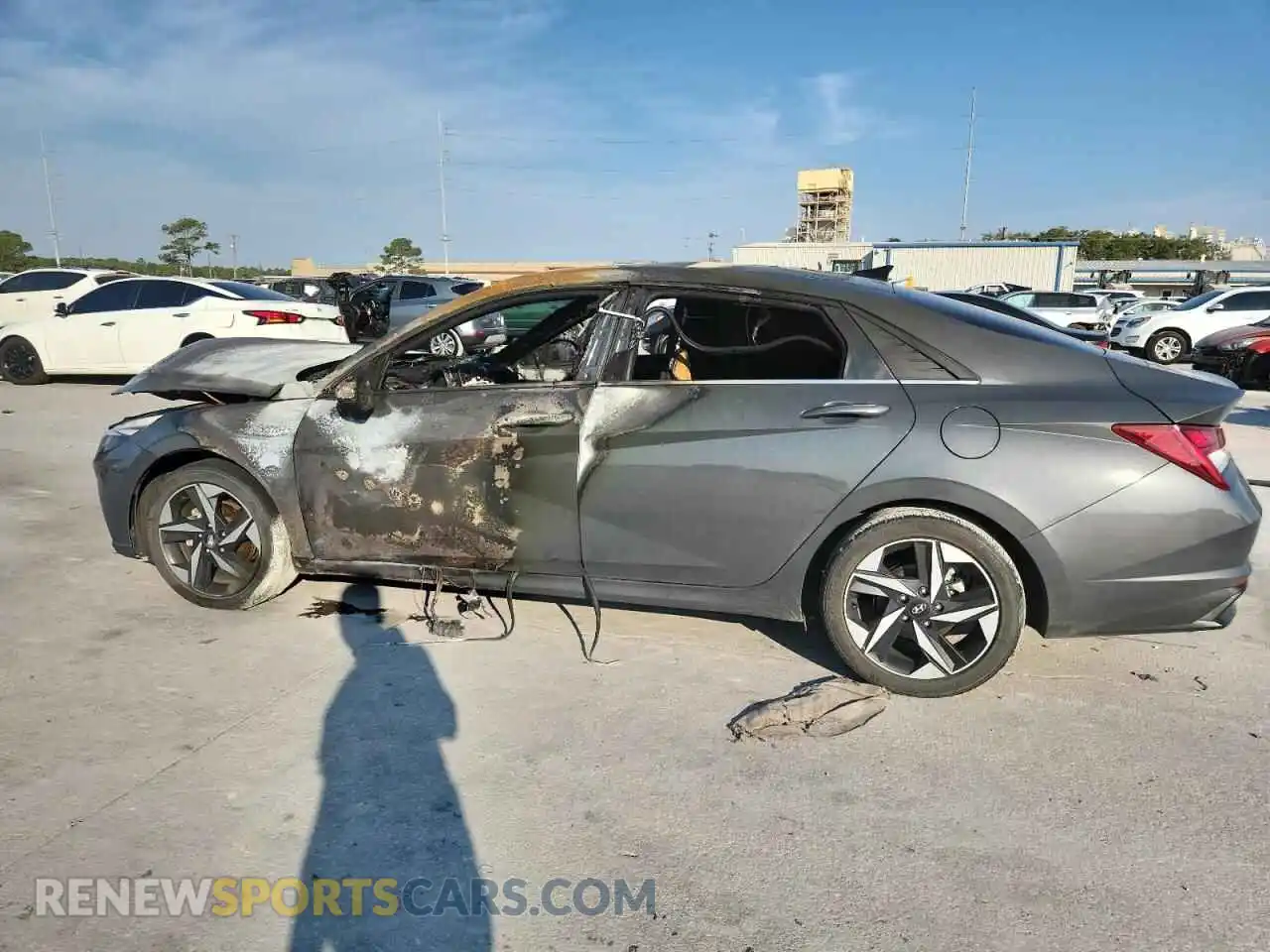 2 Photograph of a damaged car KMHLP4AG4PU574451 HYUNDAI ELANTRA 2023