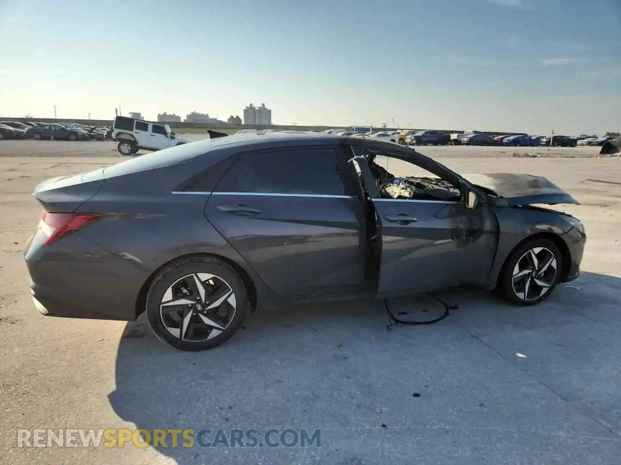 3 Photograph of a damaged car KMHLP4AG4PU574451 HYUNDAI ELANTRA 2023