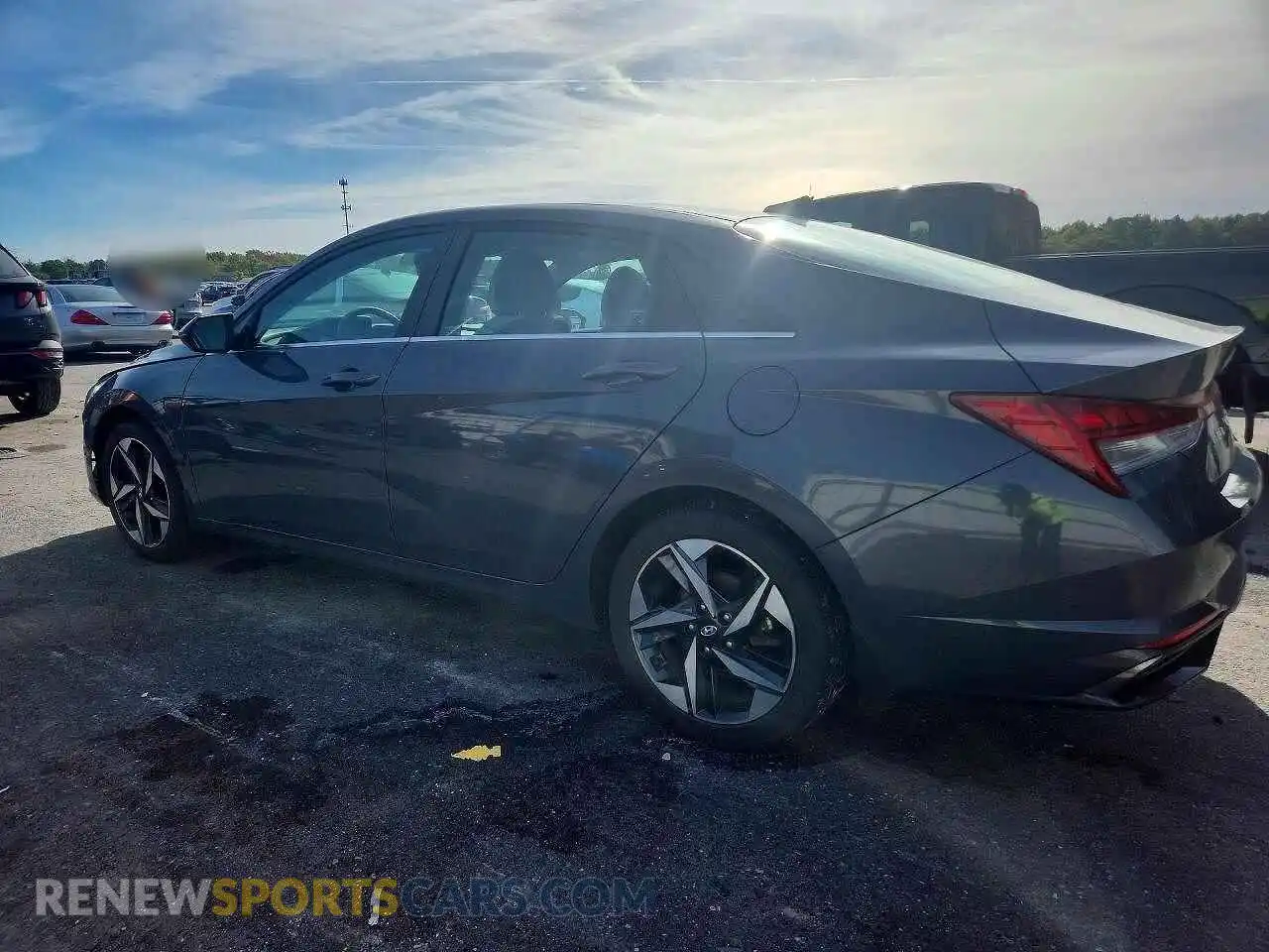 2 fotografías del automóvil dañado KMHLP4AG7PU587632 HYUNDAI ELANTRA 2023
