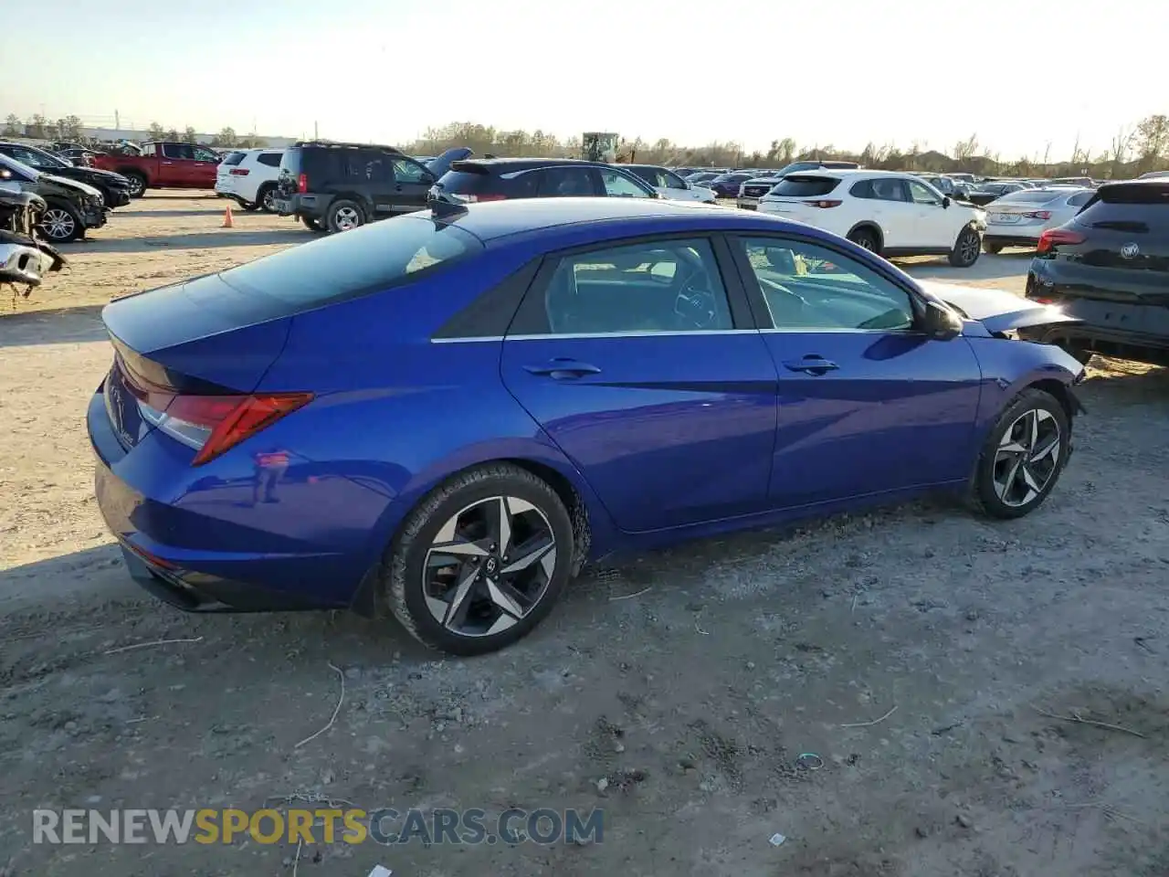 3 Photograph of a damaged car KMHLP4AG8PU589857 HYUNDAI ELANTRA 2023