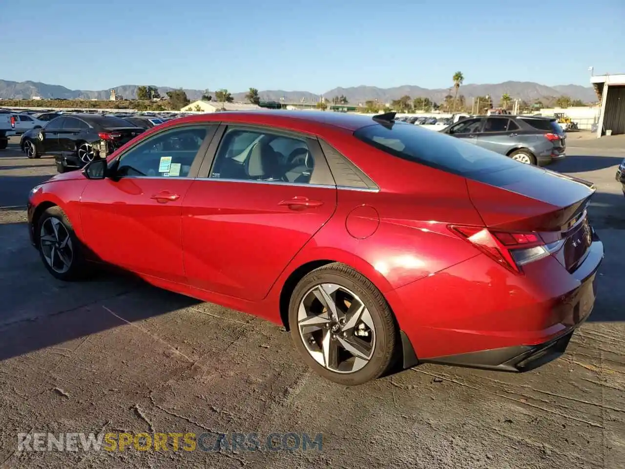 2 Photograph of a damaged car KMHLP4AG9PU588930 HYUNDAI ELANTRA 2023