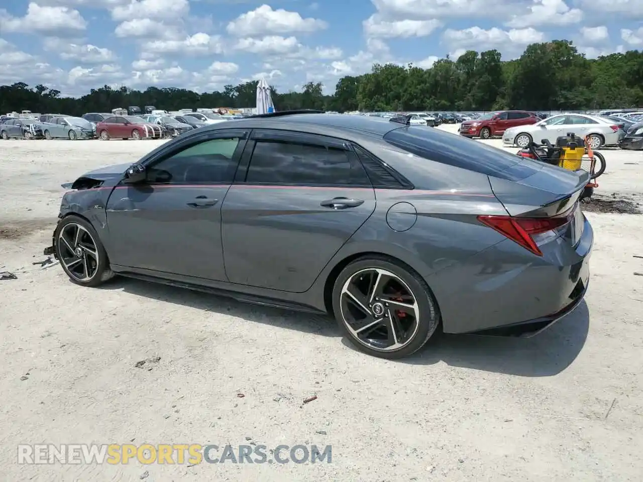 2 Photograph of a damaged car KMHLR4AF0PU581897 HYUNDAI ELANTRA 2023